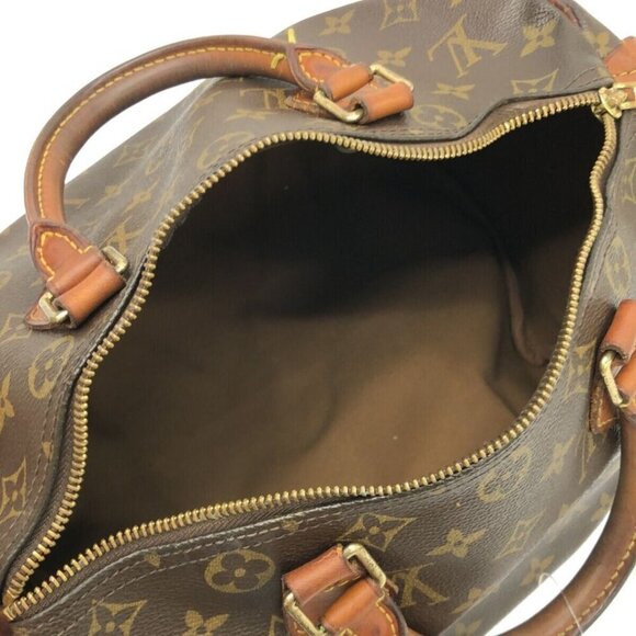 100% Authentic LOUIS VUITTON Speedy 30 Monogram Handbag - Picture 10 of 14